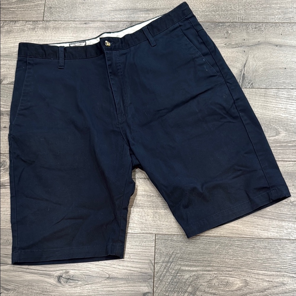 Volcom Blue CarpoClass Flat Front Shorts Classic men’s 36”